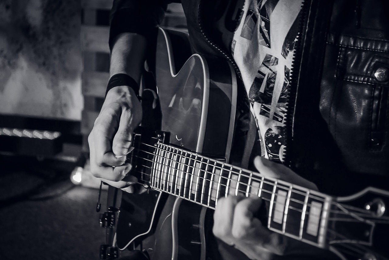 guitar, music, sound